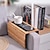 abordables Suministros para el hogar-Bandeja plegable para brazos de sofá de madera maciza - protector &amp;Mantel individual para servir en la sala de estar, café, té y refrigerios: ideal para sesiones de televisión.