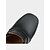 abordables Chaussures sans lacet et mocassins femme-Mocassins à plateforme noirs pour femmes - Chaussures rétro à talons épais et à enfiler pour le bureau, le style urbain et les tenues d&#039;inspiration vintage