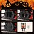 economico Halloween-Decorazione animata di Halloween, 1 pezzo di clown urlante attivato dal sensore di movimento in gabbia con occhi luminosi, spettrale oggetto di scena fantasma prigioniero per decorazioni da