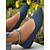 economico Ballerine da donna-ballerine da donna in Flyknit marrone chiaro con punta a punta – scarpe da ballo traspiranti in maglia a zig zag per feste in giardino, ufficio e moda primaverile