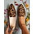 billige Slip-ons og loafers til kvinner-Røde, spisse, flate damesko – elegante slip-on loafers til jul, fester og hverdagsantrekk