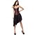 abordables Fondos-Retro Antiguo Punk y gótico Steampunk Falda Chica gótica Ostentoso Disfraz Mujer Fantasía Steampunk Mascarada Casual Diario Adultos Falda