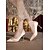 abordables Officiel-Escarpins à talons hauts et bout pointu en satin blanc pour femmes avec volants et ornements de chaîne en cristal - chaussures de mariée élégantes pour mariages et occasions formelles