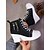 economico Sneakers da donna-sneakers da donna in denim con zeppa, allacciatura frontale e cerniera laterale, scarpe casual alte con plateau per l&#039;uso quotidiano