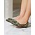 baratos cocktail-sapatilhas femininas verdes com strass e pérolas - sapatos sociais de bico fino com fivela para coquetéis &amp;eventos noturnos