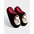economico Per le donne-pantofole unisex da clown horror pelose con fodera in peluche rosso - comode scarpe da interno per Halloween, per feste in maschera spaventose e appassionati di film horror