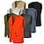abordables Gilet de Pêche pour Homme-gilet de pêche de randonnée pour hommes gilet de travail en plein air décontracté léger avec plusieurs poches automne / automne printemps voyage cargo safari photo résistance à l&#039;usure gilet respirant veste manteau haut