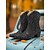 baratos Cowboy &amp; Western Boots-Botas femininas curtas de cowboy estilo western marrom escuro com padrões bordados em branco, bico fino e salto baixo para dança country e trajes casuais