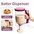preiswerte Küchenutensilien &amp; Gadgets-Teigspender, Cupcakes, Pfannkuchen, Kekse, Kuchen, Waffeln, Teigspender, Kekstrenner mit Messetikett, einfaches Ausgießen von Backzubehör für die Grillplatte