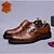 billige Klassiske Pensko-Herresko i svart ekte skinn med munkestropper – første lag med kuskinn med krokodilletekstur og brogue-detaljer, klassiske formelle forretningssko for kontor, bryllup og profesjonelle anledninger
