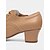 economico Scarpe per danza jazz-scarpe da ballo da donna in vera pelle blu con lacci, modello Oxford, tacco basso a blocco - da sala da ballo professionale &amp;calzature per esercizi di latino