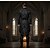 billige Overtøj-Middelalder Renaissance Steampunk Frakke Smoking Halvfrakke Vampyr Adel Mand Fancy Dress Mænds Ebenezer Scrooge Elf Halloween Karneval Performance LARP Ren Faire Voksenfrakke Jul