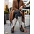 economico Stivali alla moda-stivali alti fino al ginocchio da donna con tacco a blocco e stampa animalier, calzature urbane alla moda per look eleganti
