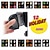 voordelige Kerstcadeauverlichting-Kerst Sneeuwvlok Projector Lichten Buiten Led Sneeuwval Show Lichten Kerst LED Lamp Projector IP44 Waterdicht Sneeuw Vallende Projector Lamp voor Tuin Gazon Patio