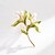 baratos Pregadeiras e Pins-Broches Clássico Retro Geométrico Flor Elegante Moda Personalizada Simples Broche Jóias Verde Para Casamento Festa Presente Noivado Baile de Formatura Festival