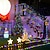 billige Batteri- og USB-indendørslys-2 stk 20M/66FT 200 LED perler Halloween bryllup fest festival fe lyskæde indendørs og udendørs festival dekoration lys kæde AAA vandtæt batteriboks fjernbetjening