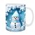 preiswerte Tisch- und Esszimmerdekoration-Weihnachtsgeschenk-Tasse 3D-Schneemann 12oz, süße Weihnachts-Kaffeetasse aus Keramik, festliche heiße Schokoladen-Teetasse für den Winter, Weihnachtsfeier, Büro, Heimdeko-Sammlerstück