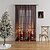 cheap Christmas Kitchen-Modern Minimalist Christmas Digital Print Sheer Curtains, Home Decoration, Light-Transmitting Polyester Fabric Drapes