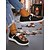 economico Per le donne-mocassini da donna a forma di zucca di Halloween: comode scarpe casual slip-on con design allacciato per festival autunnali, streetwear e feste di fine anno