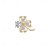 baratos Pregadeiras e Pins-Broches Clássico Flor Elegante Moda Personalizada Simples Broche Jóias Dourado Para Casamento Festa Presente Noivado Baile de Formatura Festival