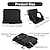 cheap Camping Equipment-Stadium Seating for Bleachers with Back Support and Thick Padded Cushion, 24 Inch Extra Wide Portable Reclining Folding Chair with Optional Arms, 4 Pockets and Shoulder Straps