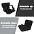 cheap Camping Equipment-Stadium Seating for Bleachers with Back Support and Thick Padded Cushion, 24 Inch Extra Wide Portable Reclining Folding Chair with Optional Arms, 4 Pockets and Shoulder Straps