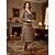 billiga 1920-talet-Damstövlar med snörning från edwardiansk tid - viktorianska brogue-stövlar i konstläder från 1900-talet med kitten heel för Gatsby-fester, historiska återuppsättningar och retro-höstkläder