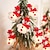 cheap Battery &amp; USB Indoor Lights-Snowman Fairy String Lights Plush Hat Snowman Light 1.5m 10LEDs Battery Powered  Party Home Garden Balcony Porch Bedroom Window Tree Decoration Hanging Lights