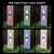 tanie Kinkiety zewnętrzne-2 sztuki Słoneczna Zewnętrzna Lampa LED Na Ścianę IP65 Wodoodporna Góra i Dół Świecąca Lampa Do Ściany Zasilana Słońcem do Ogrodu Balkonu Ścieżki Garażu Ganku Oświetlenie Ogrodowe