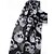 abordables Bufandas de mujer-Bufanda con estampado de calavera de Halloween para mujer: chal ligero de estilo gótico para fiestas de disfraces, cosplay y atuendos de otoño.