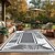 cheap Camping Equipment-Outdoor Mat Modern Pattern Outdoor Mat, Durable Plastic Mat for Decks, Camp Sites, Pool Decks &amp; RV