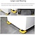 baratos Ferramentas Manuais-elevador de móveis para serviço pesado com 4 controles deslizantes, rolo para eletrodomésticos, ferramentas de movimentação para sofá, geladeira, máximo de 150 kg/330 lb, redesenha e reorganiza