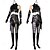 billige Kvinders kostumer-Koreansk idolinspireret Popstjerne Kostume Bodysuits Flotte kostumer Virtuelt idol for Dame Voksne Halloween Karneval Ydeevne Fest