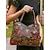 economico Borsette e borse tote-Borsa vintage da donna in similpelle con motivo floreale in rilievo: elegante borsa a tracolla retrò per donne, matrimoni, feste e occasioni formali