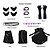 billige Kvinders kostumer-Koreansk idolinspireret Popstjerne Kostume Bodysuits Flotte kostumer Virtuelt idol for Dame Voksne Halloween Karneval Ydeevne Fest