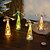 preiswerte Weihnachtsbeleuchtung für den Innenbereich-1 Stück 13 cm Weihnachtsdekoration Mini leuchtende Kristall fliegender Vogel Weihnachtsbaum LED Nachtlicht Desktop Dekorationsornamentlicht AG10 * 3 Batterie