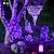 billige Batteri- og USB-indendørslys-2 stk 20M/66FT 200 LED perler Halloween bryllup fest festival fe lyskæde indendørs og udendørs festival dekoration lys kæde AAA vandtæt batteriboks fjernbetjening
