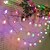 رخيصةأون أضواء سلسلة الحفلة-أضواء الشريط الثلجية 10 متر 80 LEDs تعمل بالبطارية أضواء الجنية النجومية لحفلات زفاف رأس السنة وأعياد الميلاد وزينة المنزل وغرفة النوم وديكور الجدران الداخلية والخارجية