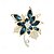 economico Spille e fermagli-Spille Classico Retrò Fiore Elegante Moda Personalizzato Semplice Spilla Gioielli Blu Per Matrimonio Feste Regalo Fidanzamento Balli di fine anno Festival