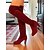 economico Stivali alla moda-stivali da donna alla moda in pelle scamosciata arancione sopra il ginocchio – scarpe alte fino alla coscia con tacco spesso, stile retrò audace per festival, cosplay di Halloween, feste e streetwear