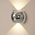 voordelige Wandverlichting buiten-Op en Neer Licht Slimme LED Nachtlamp PIR Bewegingssensor Magnetische Draagbare Wandlamp 3 Verlichtingsmodi Draadloze Installatie voor Terras Ingang Slaapkamer Bureau Kledingkast USB Oplaadbare