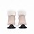 cheap Snow &amp; Winter Boots-Women&#039;s Beige Faux Fur Lined Platform Ankle Boots with Wedge Heels - Warm and Stylish Winter Footwear