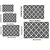 cheap Camping Equipment-Outdoor Mat Modern Pattern Outdoor Mat, Durable Plastic Mat for Decks, Camp Sites, Pool Decks &amp; RV