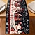 voordelige Kerstkeuken-Kerst Linnen Tafelkleed Vakantie Cartoon Kerstman  Sneeuwvlokprint Tafelkleed Eettafel Decor Woonkamer  Aanrecht Feestdecoratie