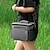 abordables almacenamiento de equipaje y viajes-Bolsa térmica para acampar al aire libre, a prueba de fugas, capacidad de 2,38 galones, tela Oxford gris, correa de hombro ajustable &amp;Bolsillos laterales de malla, adecuados para hombres. &amp; mujer