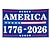 billige 250-års jubilæum-1776-2026 USA 250-års jubilæumsflag 3x5 fod, patriotisk amerikansk udendørs dekorationsbanner til have, hus eller uafhængighedsdagsfejring