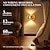 voordelige Wandverlichting buiten-Op en Neer Licht Slimme LED Nachtlamp PIR Bewegingssensor Magnetische Draagbare Wandlamp 3 Verlichtingsmodi Draadloze Installatie voor Terras Ingang Slaapkamer Bureau Kledingkast USB Oplaadbare
