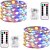 billige Batteri- og USB-indendørslys-2 stk 20M/66FT 200 LED perler Halloween bryllup fest festival fe lyskæde indendørs og udendørs festival dekoration lys kæde AAA vandtæt batteriboks fjernbetjening