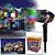 voordelige Kerstcadeauverlichting-Kerst Sneeuwvlok Projector Lichten Buiten Led Sneeuwval Show Lichten Kerst LED Lamp Projector IP44 Waterdicht Sneeuw Vallende Projector Lamp voor Tuin Gazon Patio