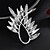 economico Spille e fermagli-Spille Classico Retrò Floreale Elegante Moda Personalizzato Semplice Spilla Gioielli Argento Per Matrimonio Feste Regalo Fidanzamento Balli di fine anno Festival